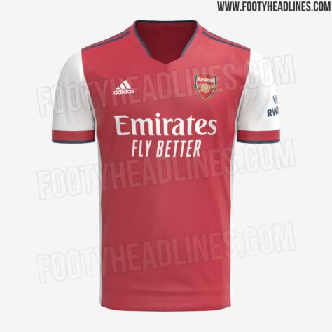 Próxima camisa 1 do Arsenal