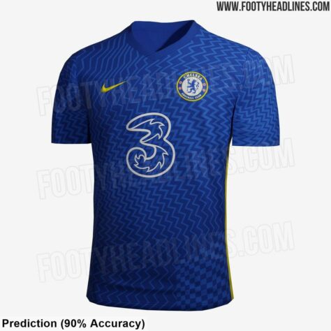 Próxima camisa 1 do Chelsea