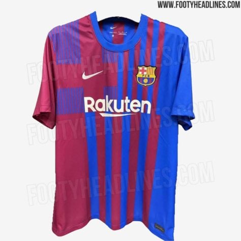 Próxima camisa 1 do Barcelona