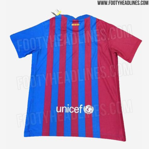 Próxima camisa 1 do Barcelona