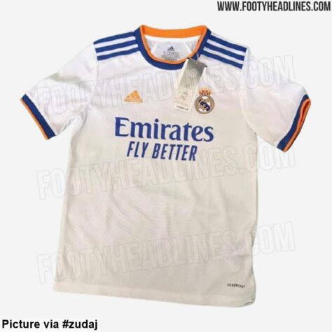 Próxima camisa 1 do Real Madrid