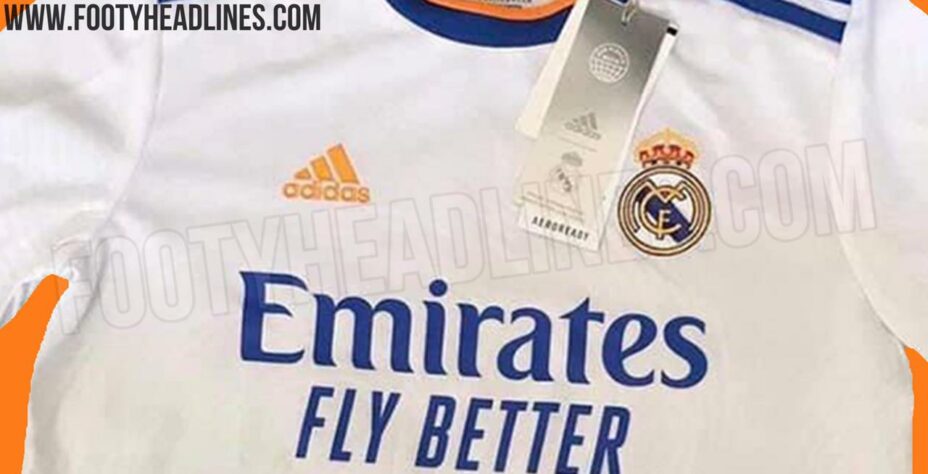 Próxima camisa 1 do Real Madrid