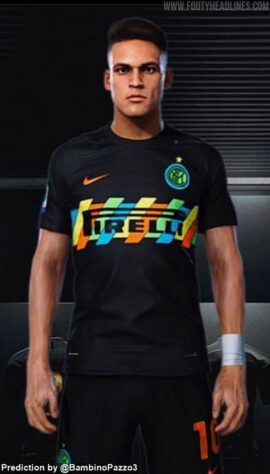 Próxima camisa 3 da Inter de Milão