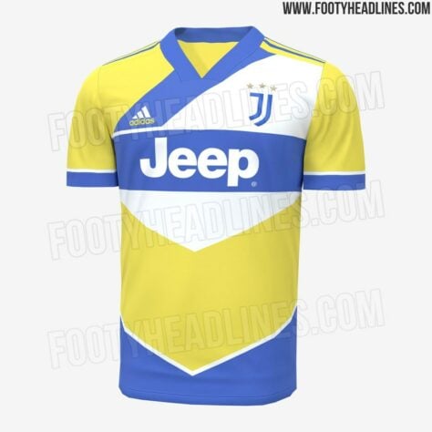 Próxima camisa 3 da Juventus