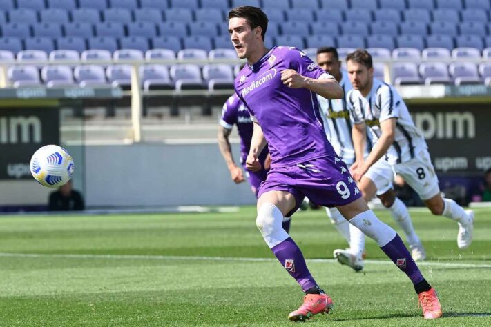 13º lugar: Dusan Vlahovic (Fiorentina) - 21 gols/ 42 pontos