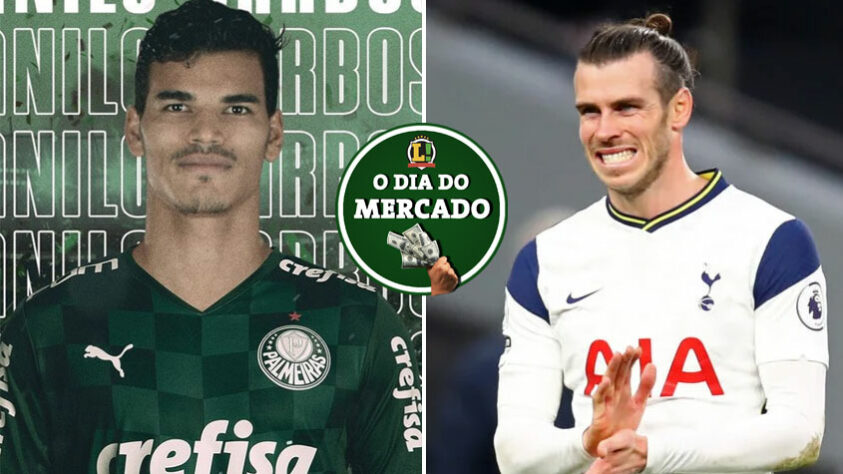 O Palmeiras anunciou mais um reforço para a temporada. Trata-se de um volante que estava atuando na Europa e chega por empréstimo. Gareth Bale declarou em entrevista onde pretende jogar na próxima temporada. Tudo isso e muito mais no Dia do Mercado de terça-feira.