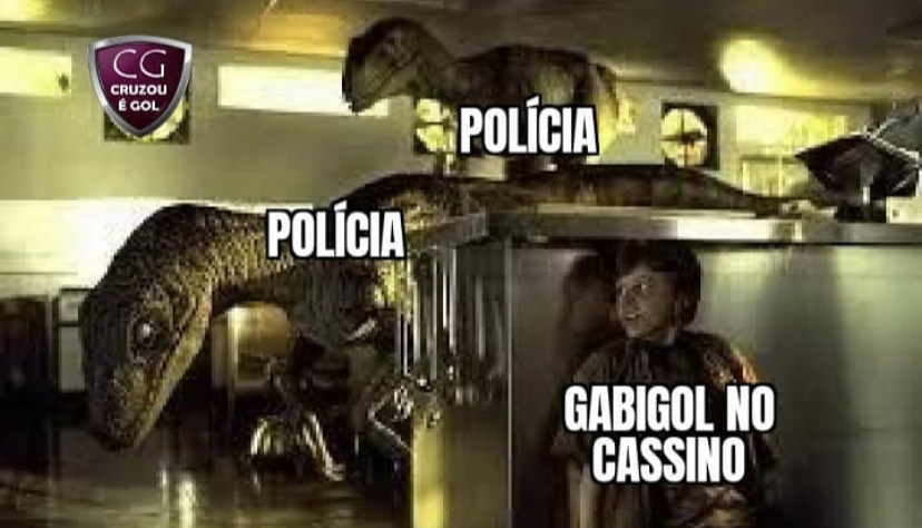 Flagrado em cassino clandestino, Gabigol vira alvo de memes dos torcedores