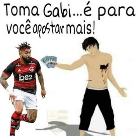 Flagrado em cassino clandestino, Gabigol vira alvo de memes dos torcedores