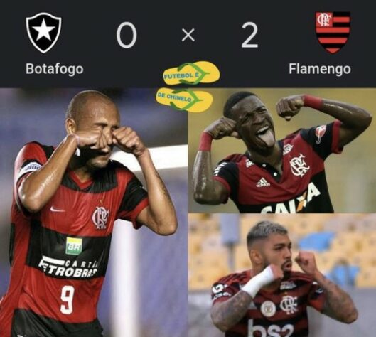 Campeonato Carioca: rubro-negros fazem memes após vitória sobre o Botafogo