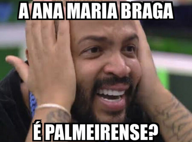 Vice do Palmeiras: memes brincam com Projota após eliminação do Big Brother Brasil