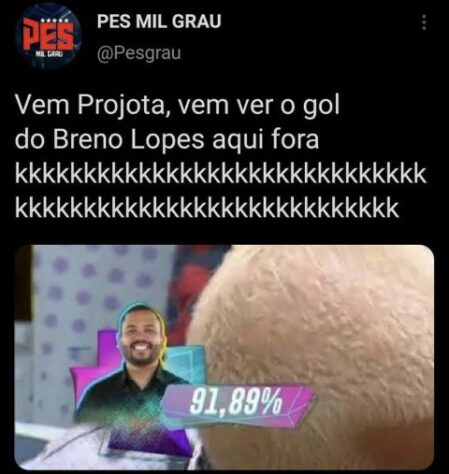 Vice do Palmeiras: memes brincam com Projota após eliminação do Big Brother Brasil