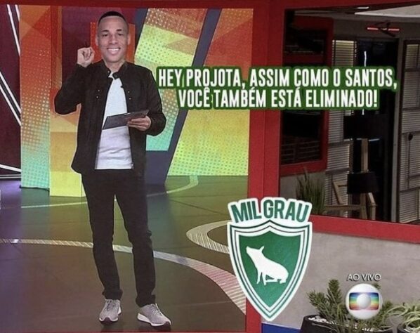 Vice do Palmeiras: memes brincam com Projota após eliminação do Big Brother Brasil