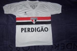 1984 - Perdigão - A marca de alimentos foi usada como patrocínio máster do São Paulo apenas no Campeonato Paulista de 1984.