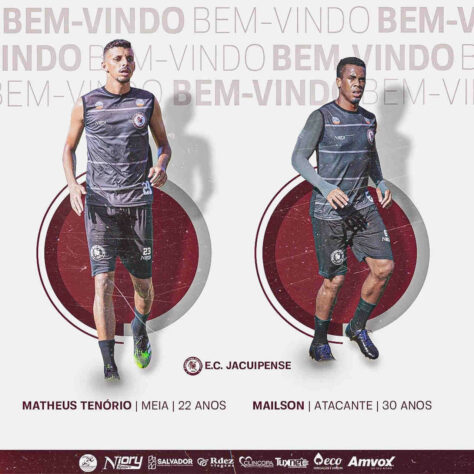 FECHADO - O atacante Mailson, com passagem por Chapecoense, Criciúma e CRB, e que defendeu o Sampaio Corrêa na última Série B, acertou com a Jacuipense para a temporada 2021. Feliz com o novo desafio, o jogador, que também atuou no futebol tailandês, falou sobre a expectativa para este ano.