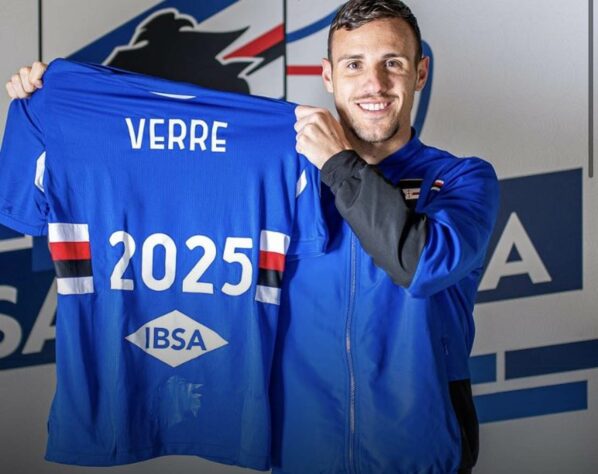 FECHADO - A Sampdoria renovou o contrato de Valerio Verre até a metade de 2025.