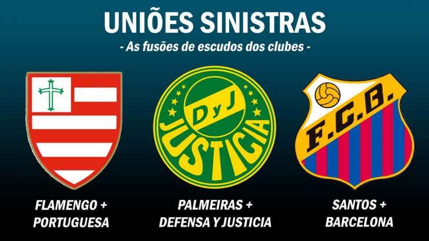 Perfil mostra fusões inusitadas entre escudos do futebol; veja as montagens  com seu clube – LANCE!