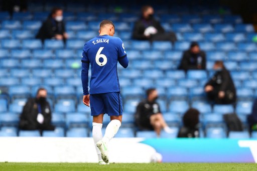 MANDOU MAL - Após o Chelsea marcar o primeiro gol contra o West Brom, Thiago Silva foi expulso e desestruturou o Chelsea, que conheceu sua primeira derrota na Era Thomas Tuchel