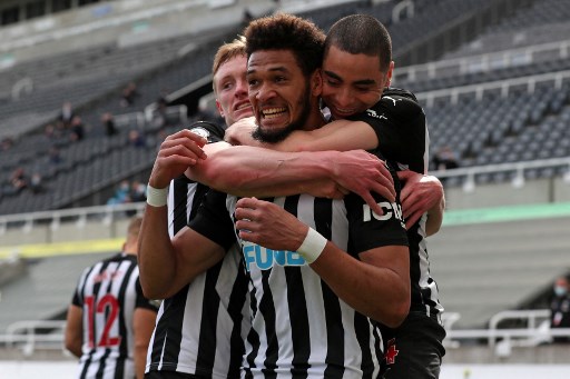 MANDOU BEM - Apesar de discreto no duelo contra o Tottenham, Joelinton abriu o placar para o Newcastle no jogo que terminou em 2 a 2