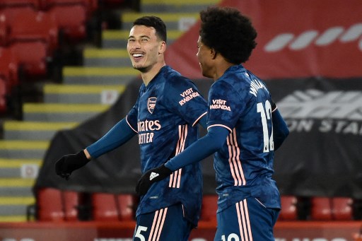 MANDOU BEM - Após muito tempo lesionado, Gabriel Martinelli vem voltando aos poucos e anotou um gol no último final de semana contra o Sheffield United