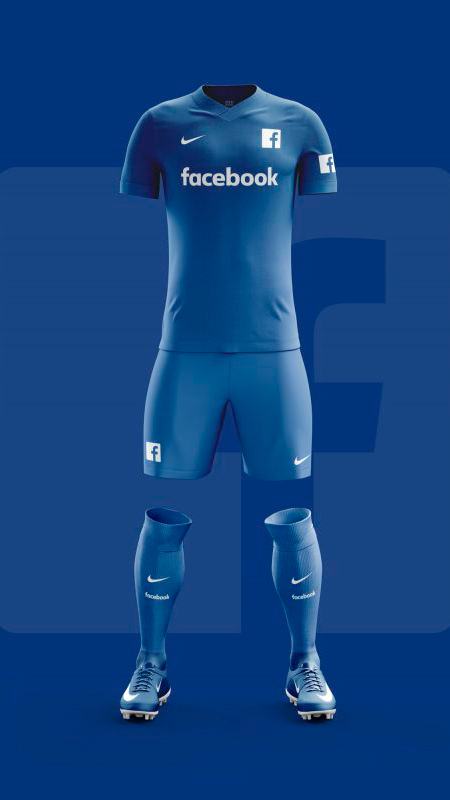 Uniforme do Facebook