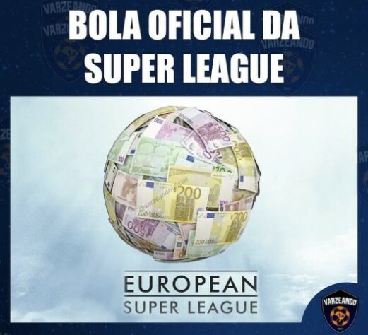 Em memes, torcedores ironizam criação da Superliga Europeia e enaltecem a Champions League