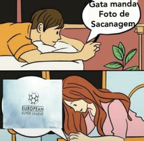 Em memes, torcedores ironizam criação da Superliga Europeia e enaltecem a Champions League