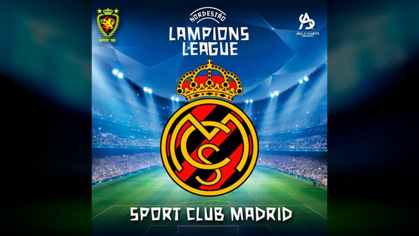 Torcedor do Sport, Atilla fez a fusão do clube de coração com o maior campeão da Champions League: o Real Madrid