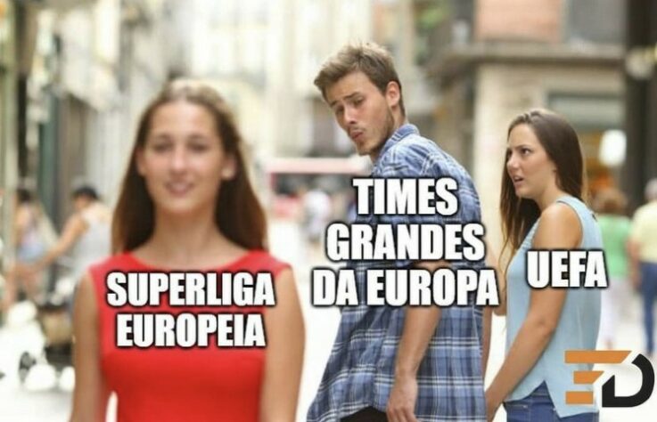 Em memes, torcedores ironizam criação da Superliga Europeia e enaltecem a Champions League
