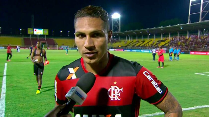2017 - Questionado sobre o favoritismo na semifinal da Taça Guanabara, Guerrero cutucou: "O Flamengo é sempre o favorito contra o Vasco"