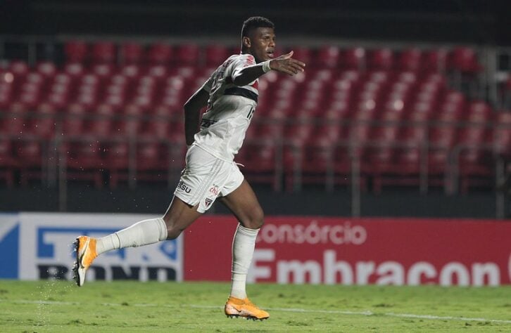 O equatoriano balançou as redes na primeira partida de Hernán Crespo pelo São Paulo, o empate por 1 a 1 contra o Botafogo-SP, na primeira rodada do Paulistão de 2021.