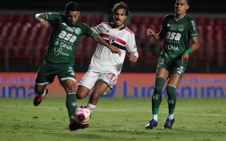 Guarani - Sobe: O time conseguiu levar perigo nas bolas aéreas e em cruzamentos na área do Tricolor, fazendo dois gols em lances deste tipo. / Desce: Mesmo jogando contra a equipe reserva do São Paulo, cujo entrosamento foi um problema em alguns momentos, o Bugre não conseguiu ter o controle do jogo, recebendo muita pressão.