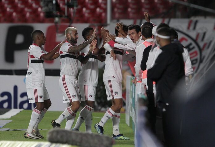 Jogo 7: São Paulo 3 x 2 Guarani (Morumbi - 14/04/2021) - Gols do São Paulo: Welington (1 x 1), Igor Gomes (2 x 1) e Vitor Bueno (3 x 2)