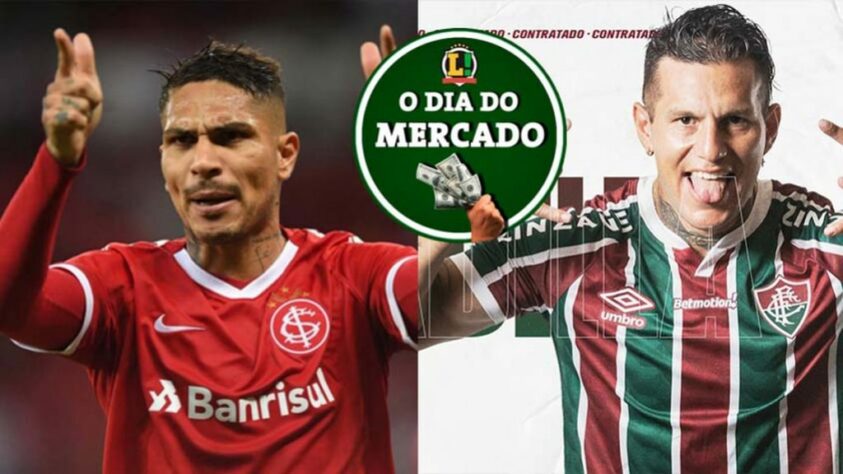 O mercado da bola foi agitado neste final de semana. O Fluminense abriu o cofre para trazer reforços e anunciou três jogadores de uma só vez. Enquanto isso, um gigante do futebol argentino sonda a situação de Paolo Guerrero no Internacional. Para saber sobre essas e muito mais, veja o resumo do mercado do fim de semana!