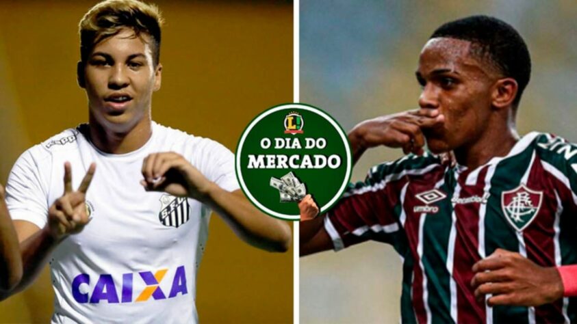 O Santos pode ter grandes mudanças nos próximos dias por ter chances reais de perder dois jogadores que são muito importantes no elenco. O Fluminense acertou a venda de uma jovem promessa para o Manchester City. Tudo isso e muito mais no Dia do Mercado de sexta-feira.