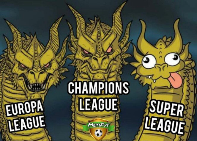 Em memes, torcedores ironizam criação da Superliga Europeia e enaltecem a Champions League