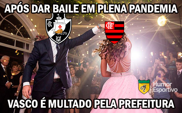 Memes do Clássico dos Milhões: pelo Cariocão 2021, Vasco venceu o Flamengo por 3 a 1 e quebrou tabu de 17 jogos.