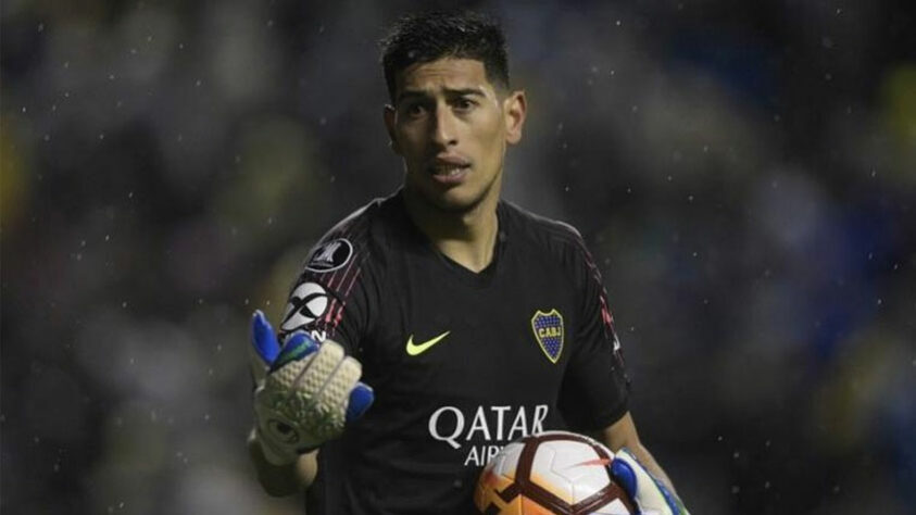 FECHADO - O goleiro Esteban Andrada está de clube novo. O argentino deixou o Boca Juniors e vai defender o Monterrey, do México, na próxima temporada.