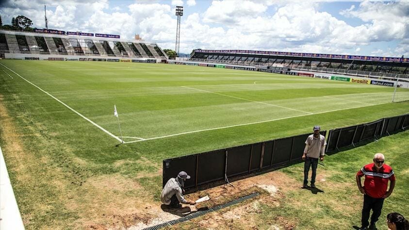 O Estádio Nabi Abi Chedid com reformas feitas em 2020.