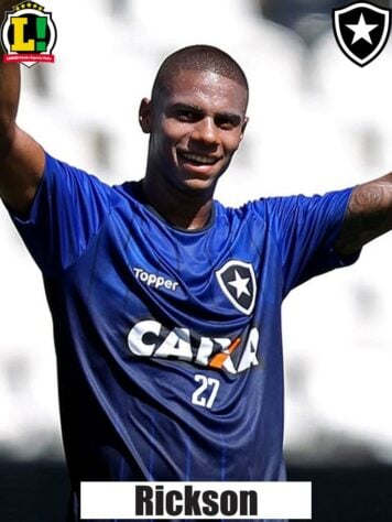 RICKSON -5,0 - Entrou no intervalo e não manteve o poderio ofensivo esperado para o Botafogo.