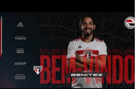 FECHADO - O São Paulo anunciou nesta terça-feira (06), a contratação do meia Martín Benítez. O argentino, que pertence ao Independiente (ARG), chega por empréstimo até o final da temporada.  O Tricolor desembolsou cerca de 300 mil dólares (cerca de R$ 1,6 milhão na cotação atual) pelo jogador, dividido em duas parcelas. Há ainda, um crédito de R$ 300 mil ao Vasco, antigo clube do jogador, que tinha acordo com ele até o meio desta temporada. 