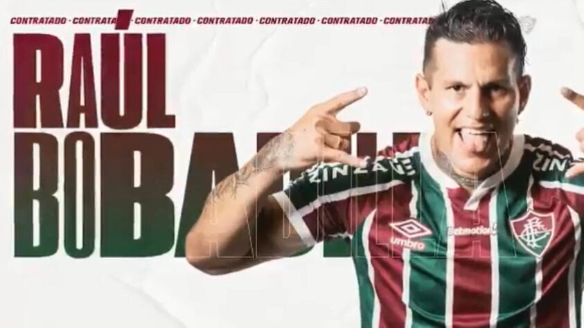 Raúl Bobadilla - O atacante argentino naturalizado paraguaio foi o último do pacotão anunciado. Aos 33 anos, ele chega por empréstimo junto ao Guaraní (PAR) com opção de compra ao fim do vínculo.