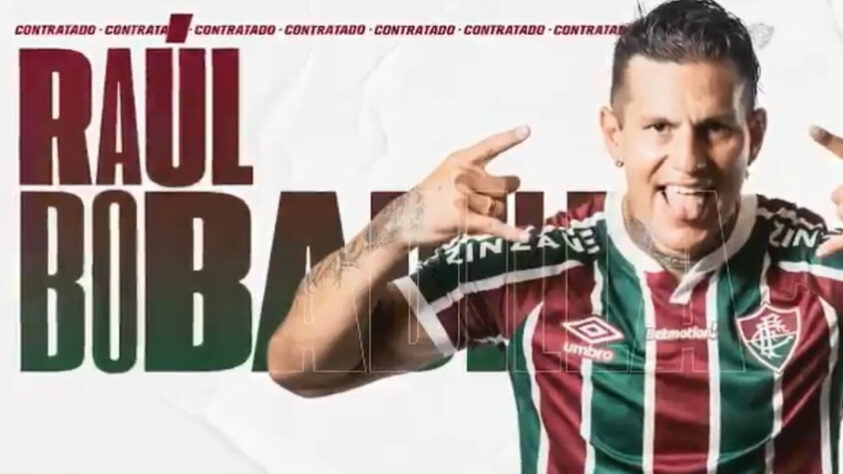 FECHADO - Mais um gringo confirmado no elenco do Fluminense. Neste sábado, o clube oficializou a chegada de Raúl Bobadilla, atacante que pertence ao Guaraní, do Paraguai. Ele desembarca no Tricolor por empréstimo até o fim deste ano, com opção de compra com valor fixado.