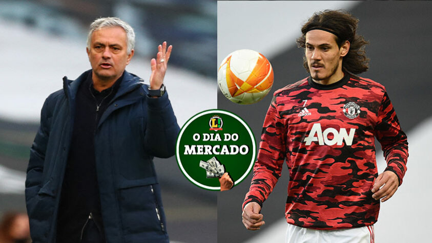 Após uma sequência ruim na temporada, a diretoria do Tottenham decidiu encerrar o contrato de José Mourinho com o clube. Rumores apontam outros fatores para a demissão. A imprensa uruguaia abre caminho para Cavani deixar o Manchester United na próxima temporada. Tudo isso e muito mais no Dia do Mercado de segunda-feira. Confira: