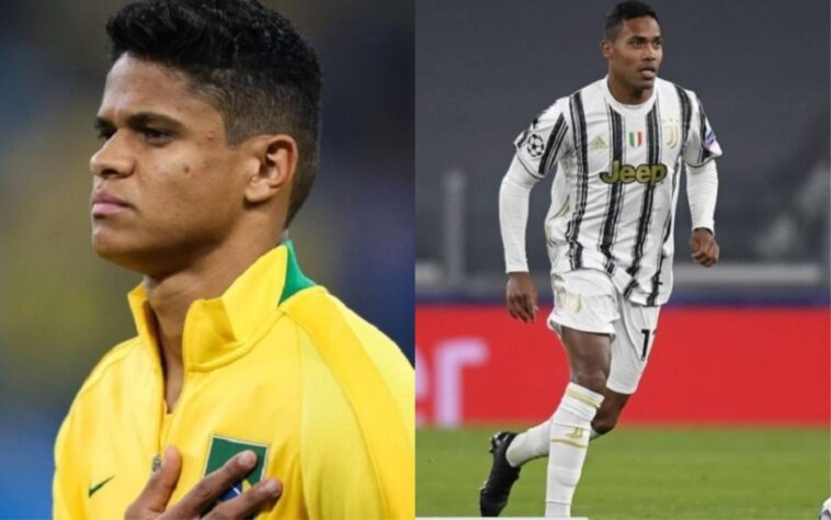 Lateral-esquerdo: Douglas Santos (Zenit) x Alex Sandro (atualmente na Juventus)