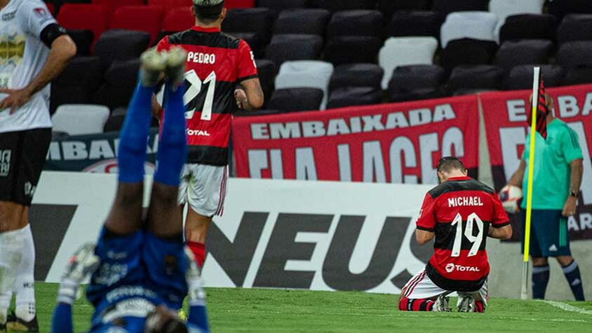 11ª rodada - Flamengo 2x1 Volta Redonda (Maracanã - 24/04/2021) - Gols do Flamengo: Michael e Vitinho