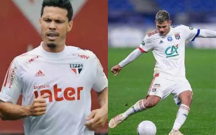 Volante reserva: Hernanes (atualmente no São Paulo) x Bruno Guimaraes  (atualmente no Lyon)