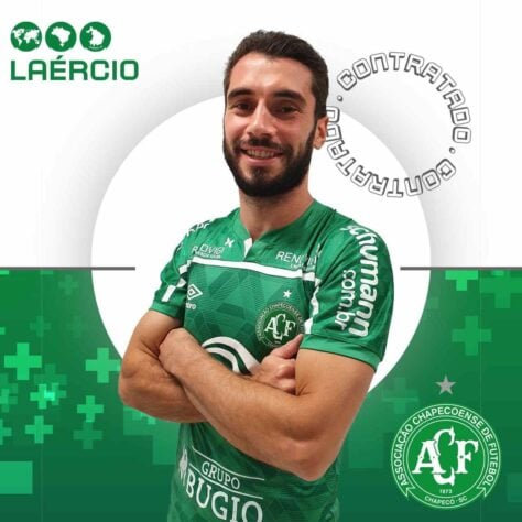 FECHADO - A Chapeconese anunciou a cntratação do zagueiro Laércio, ex-Santos e que estava sem espaço no clube da Baixada.