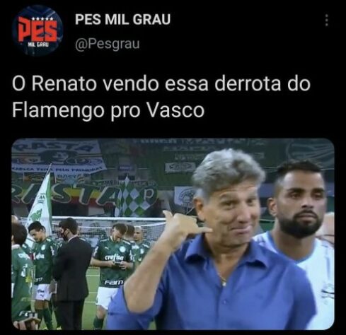 Memes do Clássico dos Milhões: pelo Cariocão 2021, Vasco venceu o Flamengo por 3 a 1 e quebrou tabu de 17 jogos.