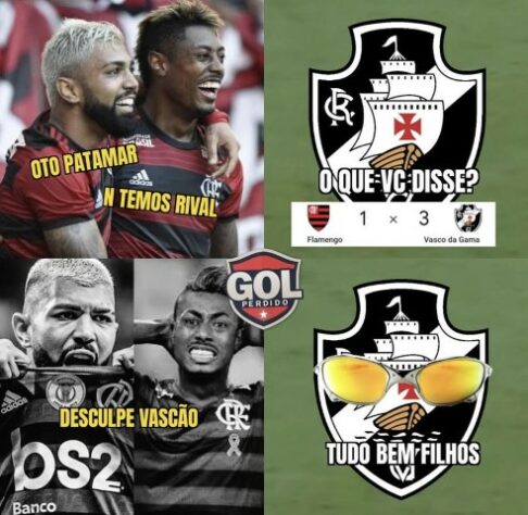 Campeonato Carioca: os melhores memes de Flamengo 1 x 3 Vasco