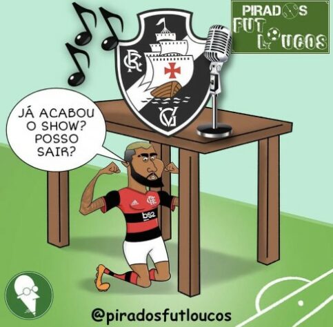 Memes do Clássico dos Milhões: pelo Cariocão 2021, Vasco venceu o Flamengo por 3 a 1 e quebrou tabu de 17 jogos.